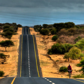 Una strada in Tanzania