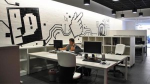 Un ufficio ganzo di un agenzia web moderna