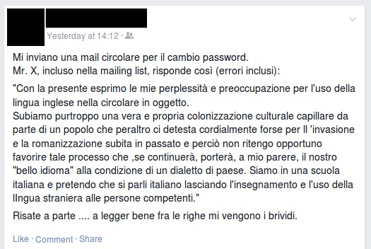 Deficienti puristi linguisti